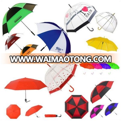 Top Quality Customized Cheap Rain Umbrella/Custom Promotion Golf Umbrella/Advertising Straight Promotion Umbrella